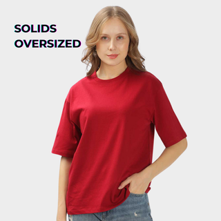 Oversized Solid Tshirt