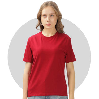 Regular fit solid Tshirt