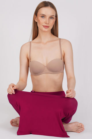 Everyday saree shapewear - Plum Pink