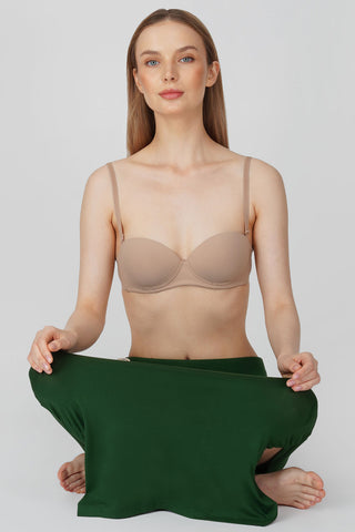 Everyday saree shapewear - Bottle Green