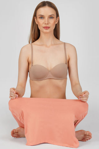 Everyday saree shapewear -Dahila Peach