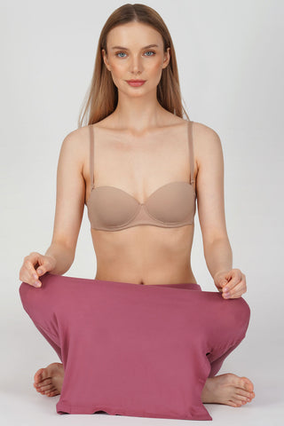 Everyday saree shapewear - Mauve Wood