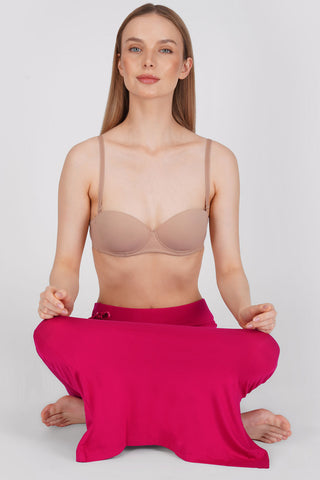 Everyday saree shapewear - Ruby pink