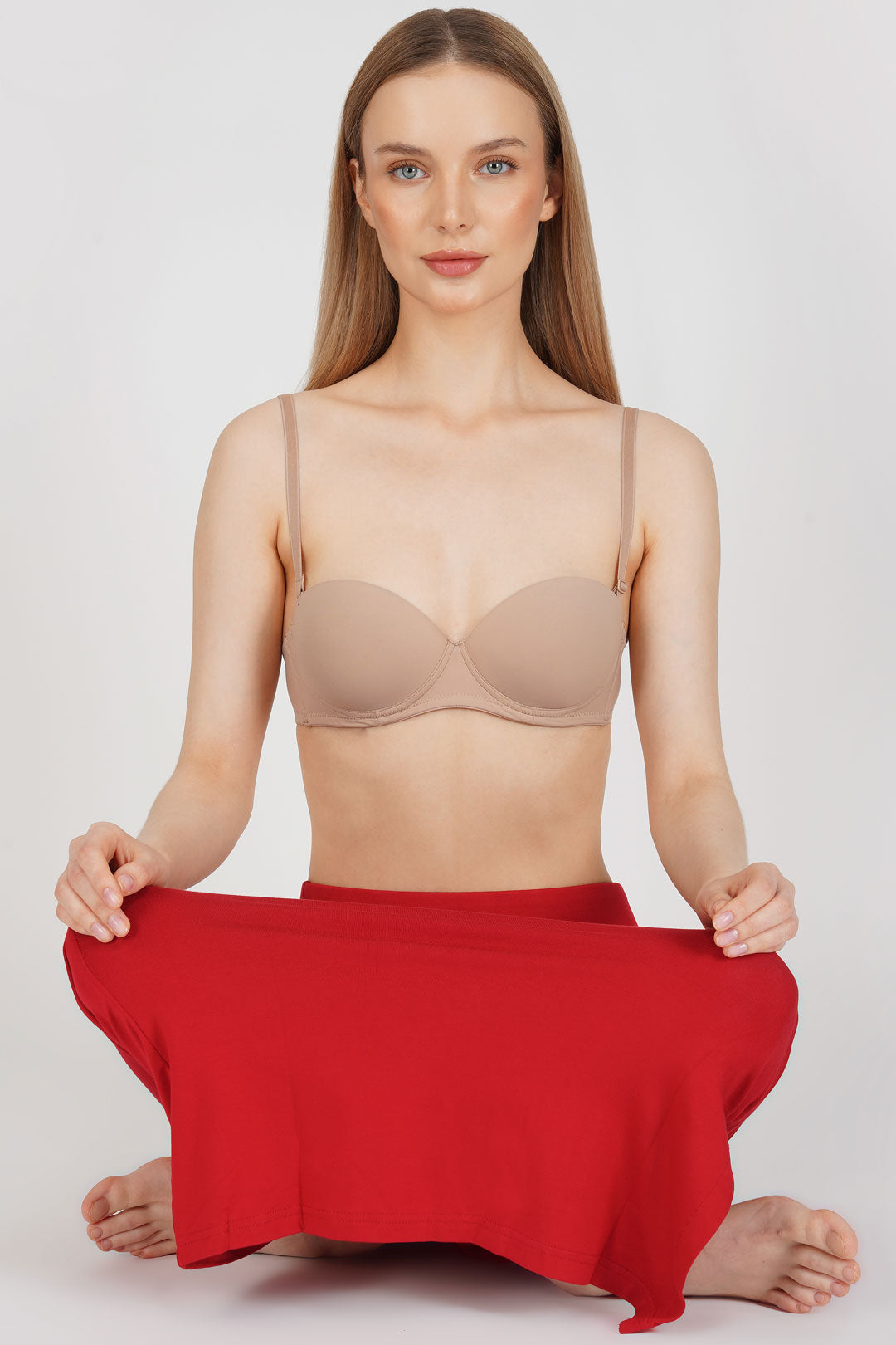 Everyday saree shapewear - Racing Red