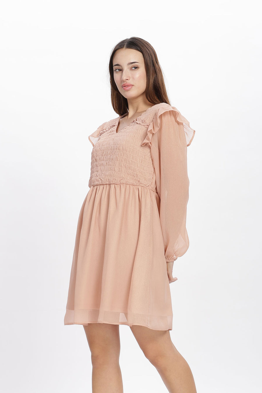 Breezy Smocked Maxi Dress