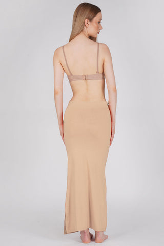 Everyday saree shapewear - Toasted Almond