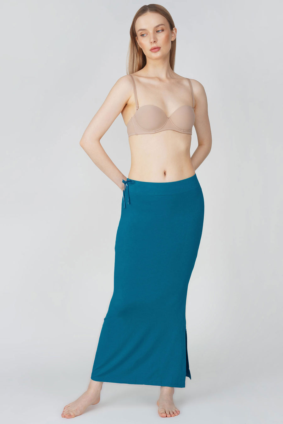 Everyday saree shapewear - Ocean Depths