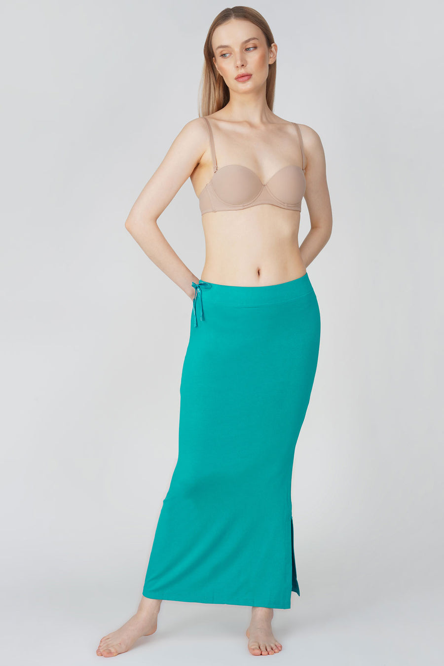 Everyday saree shapewear - Peacock Blue