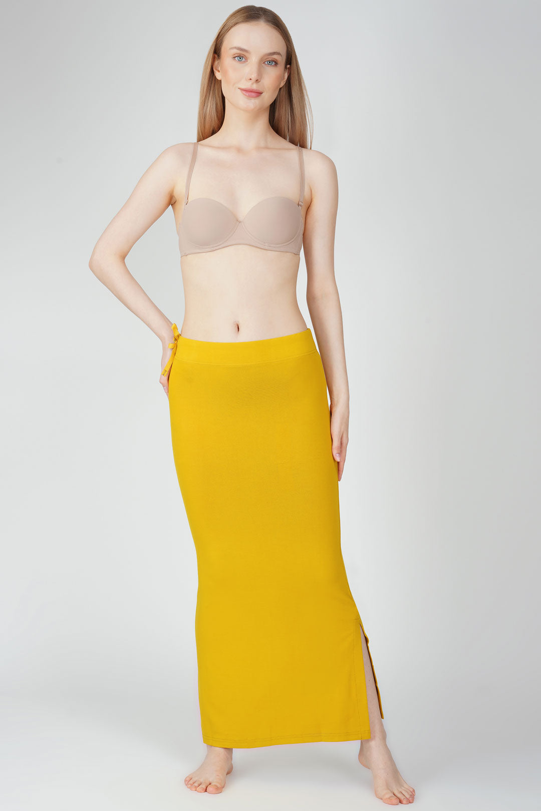 Everyday saree shapewear - Metallic gold