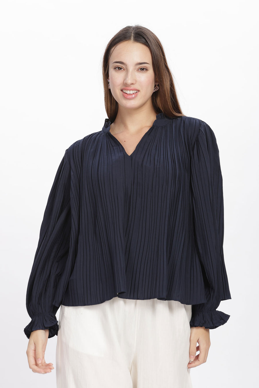 Timeless Pre-Pleated Top
