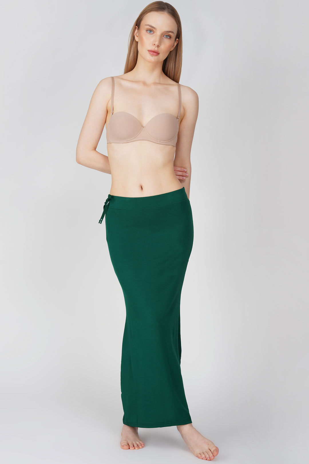Everyday saree shapewear - Rainforest Green