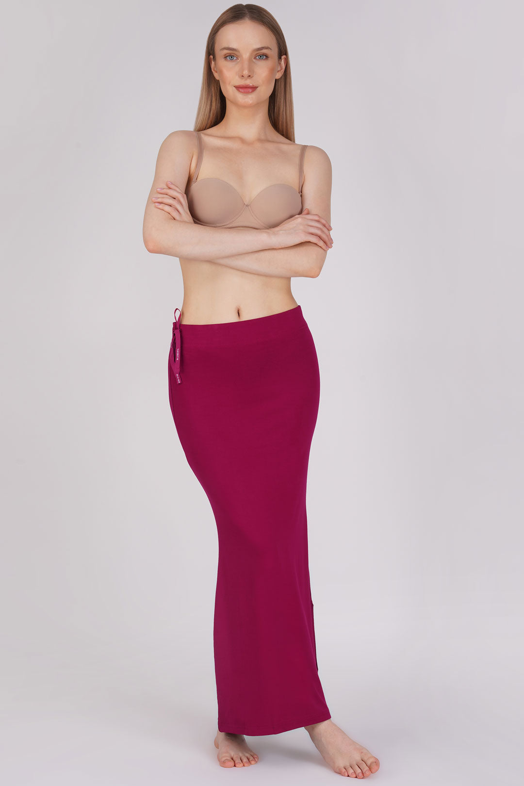 Everyday saree shapewear - Plum Pink