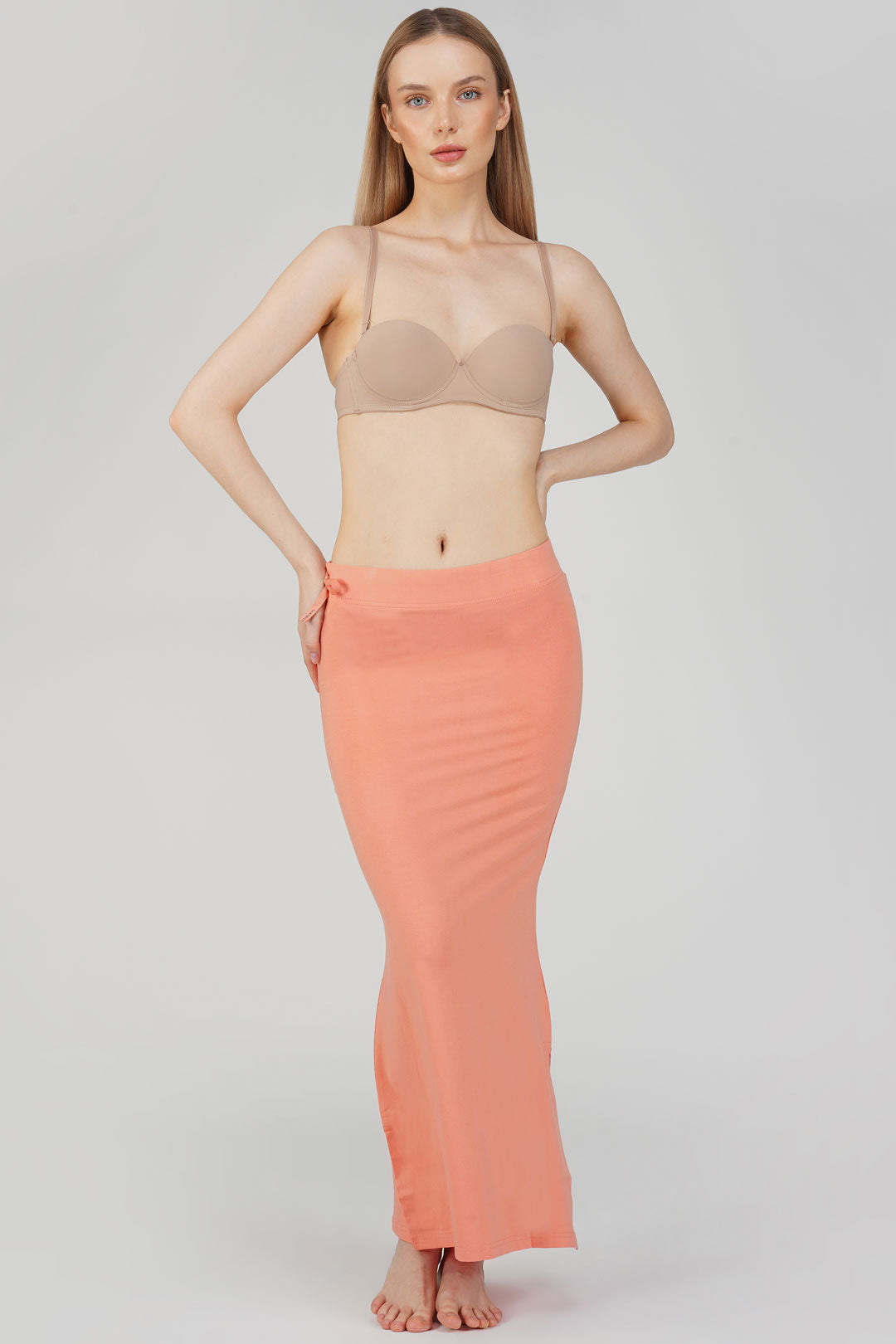 Everyday saree shapewear -Dahila Peach