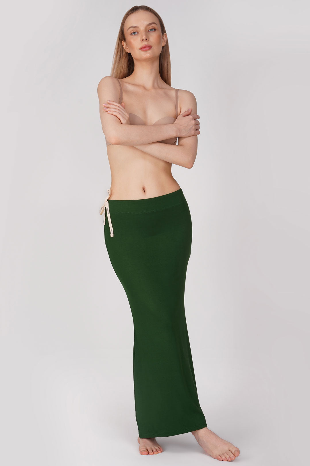 Everyday saree shapewear - Bottle Green