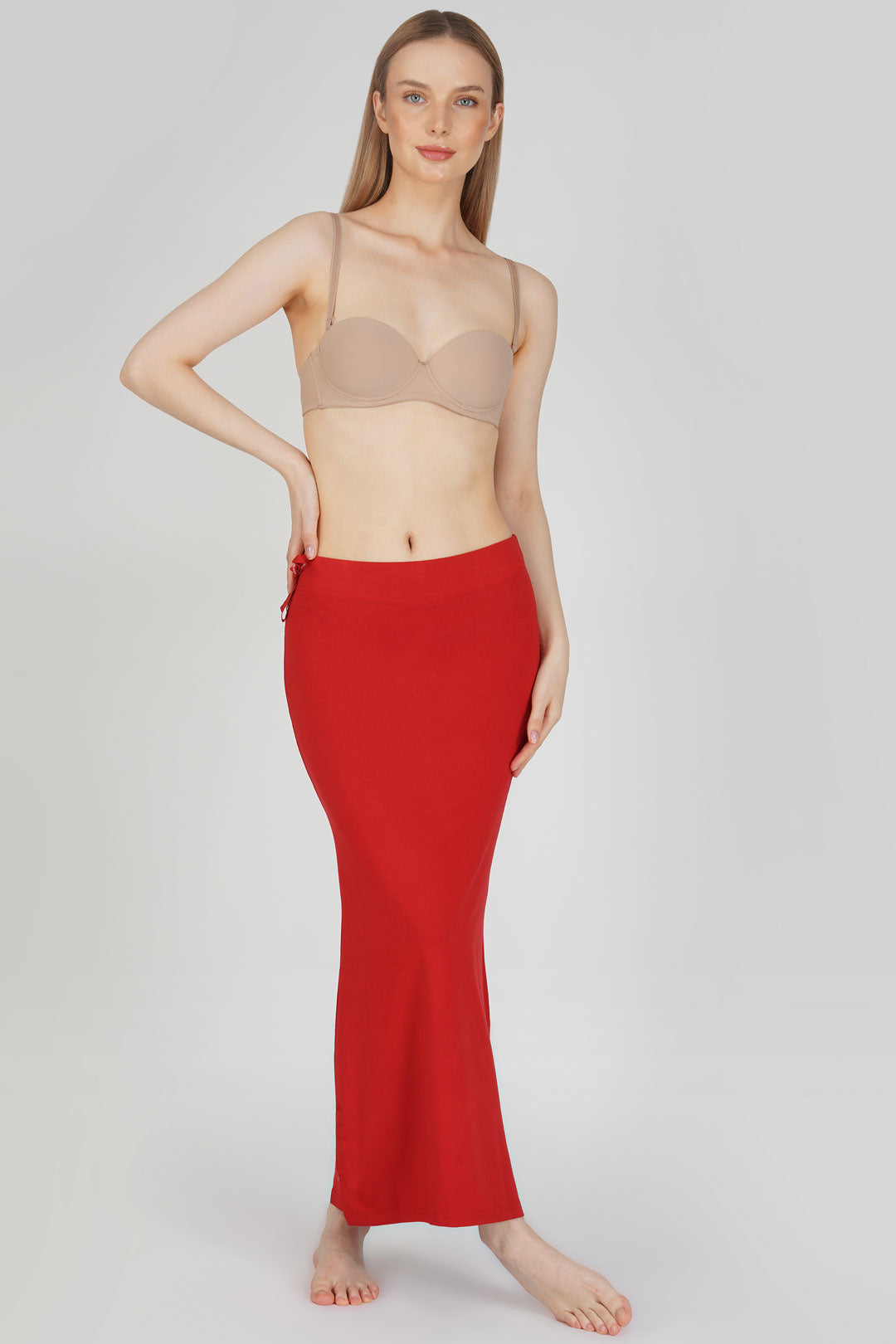 Everyday saree shapewear - Vivid Red