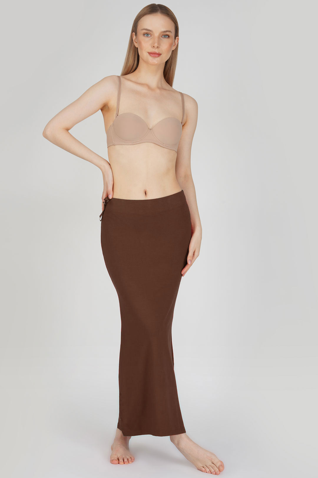 Everyday saree shapewear - Downtown Brown