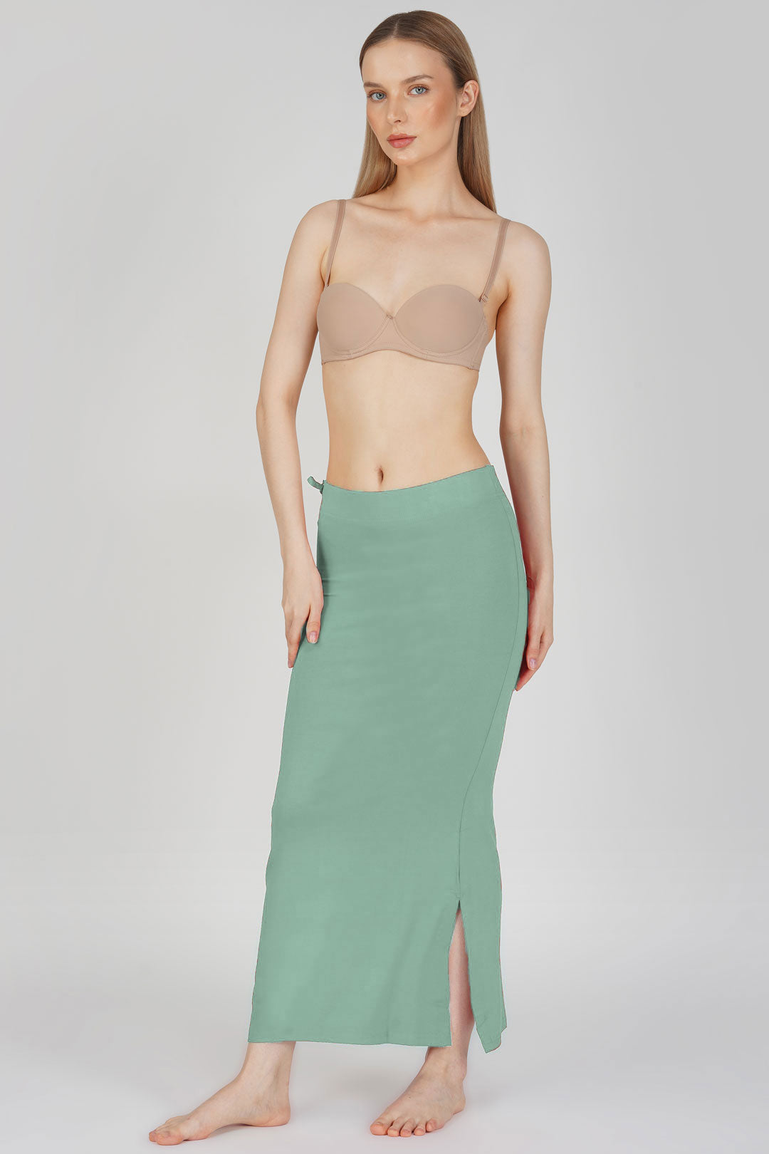Everyday saree shapewear - Feldspar Green
