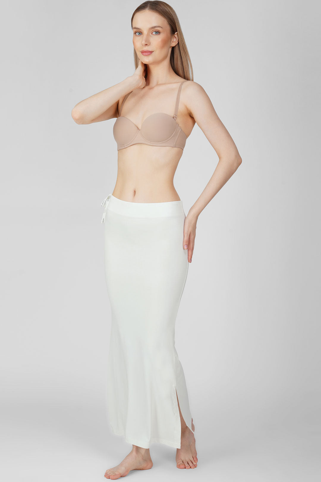 Everyday saree shapewear - Ivory white