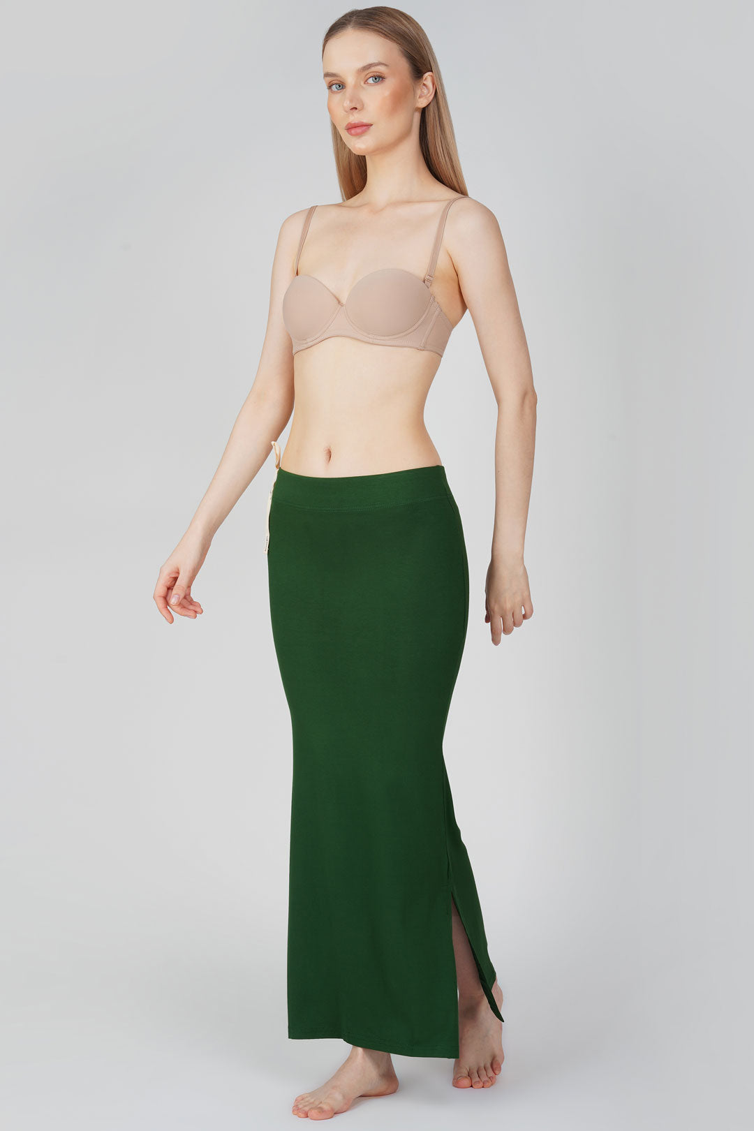 Everyday saree shapewear - Bottle Green
