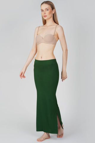 Everyday saree shapewear - Bottle Green