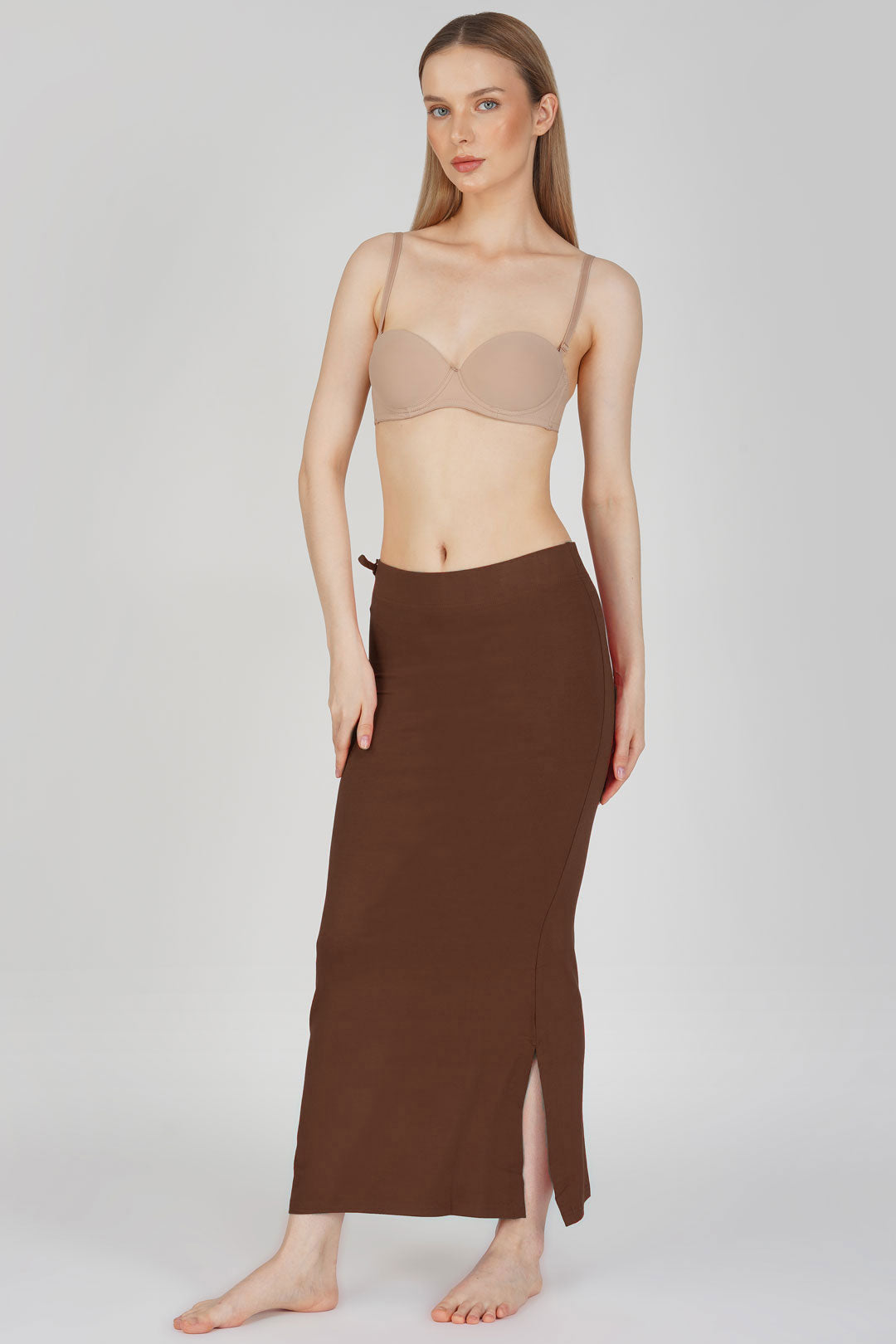 Everyday saree shapewear - Downtown Brown