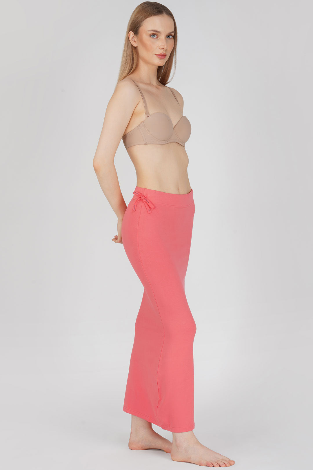Everyday saree shapewear - Sunkist pink