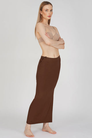 Everyday saree shapewear - Downtown Brown