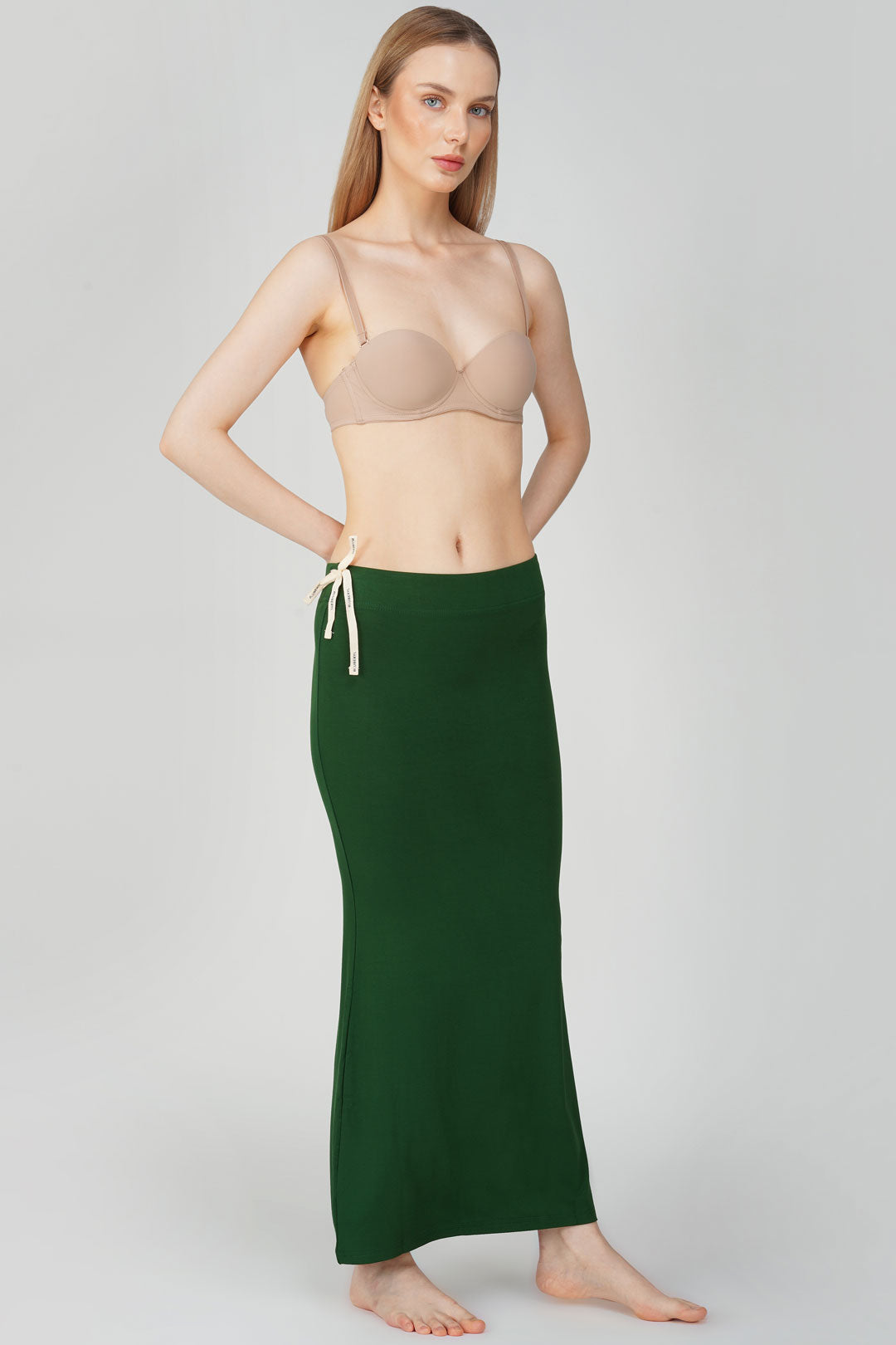 Everyday saree shapewear - Bottle Green