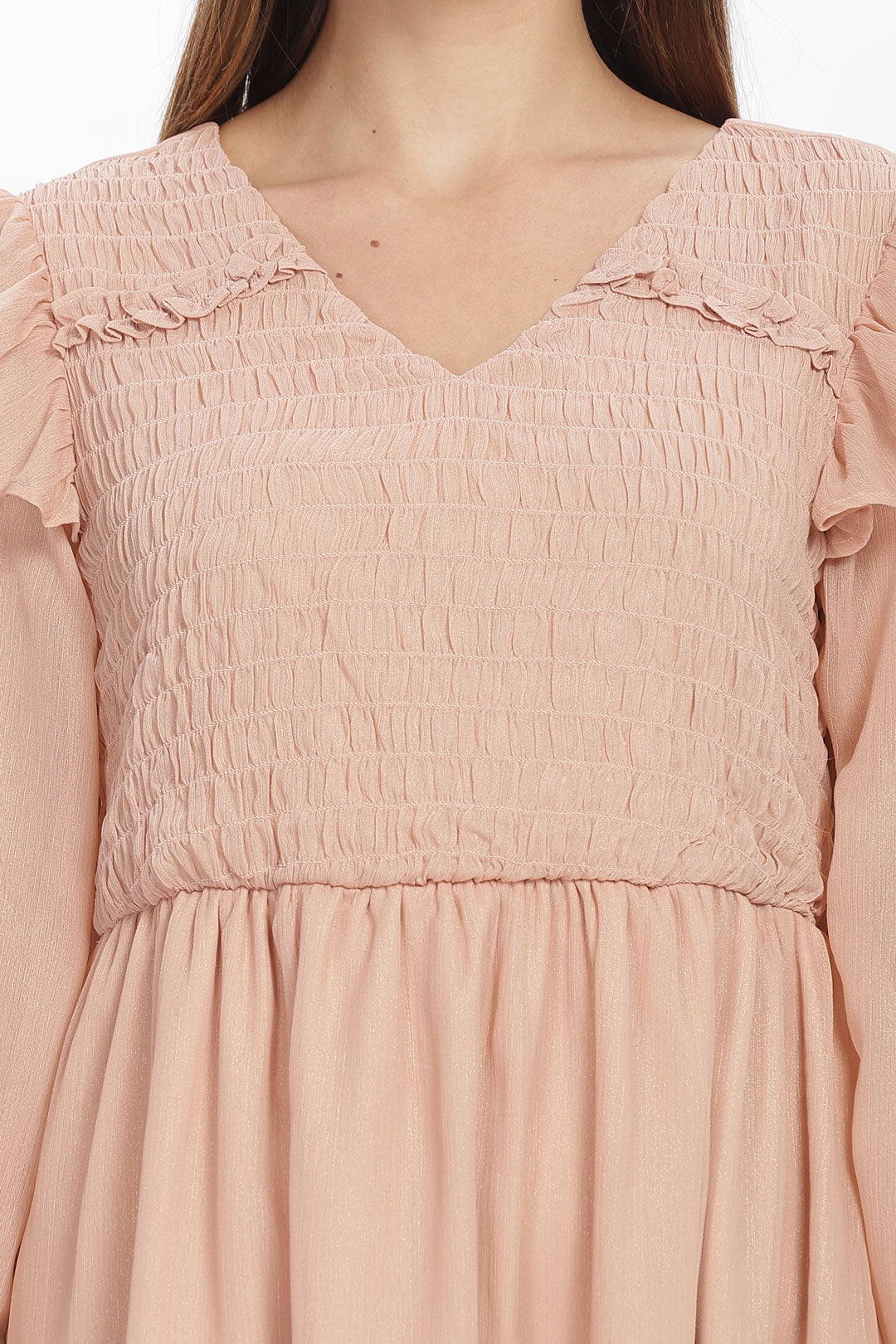 Breezy Smocked Maxi Dress