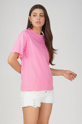 Cotton oversized Tshirt Baby Pink - Manifest