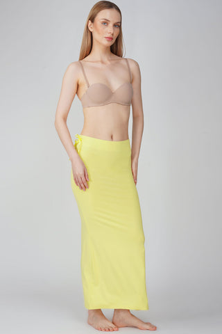 Everyday saree shapewear - Pale daffadils yellow