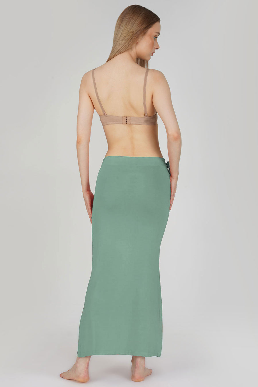 Everyday saree shapewear - Feldspar Green