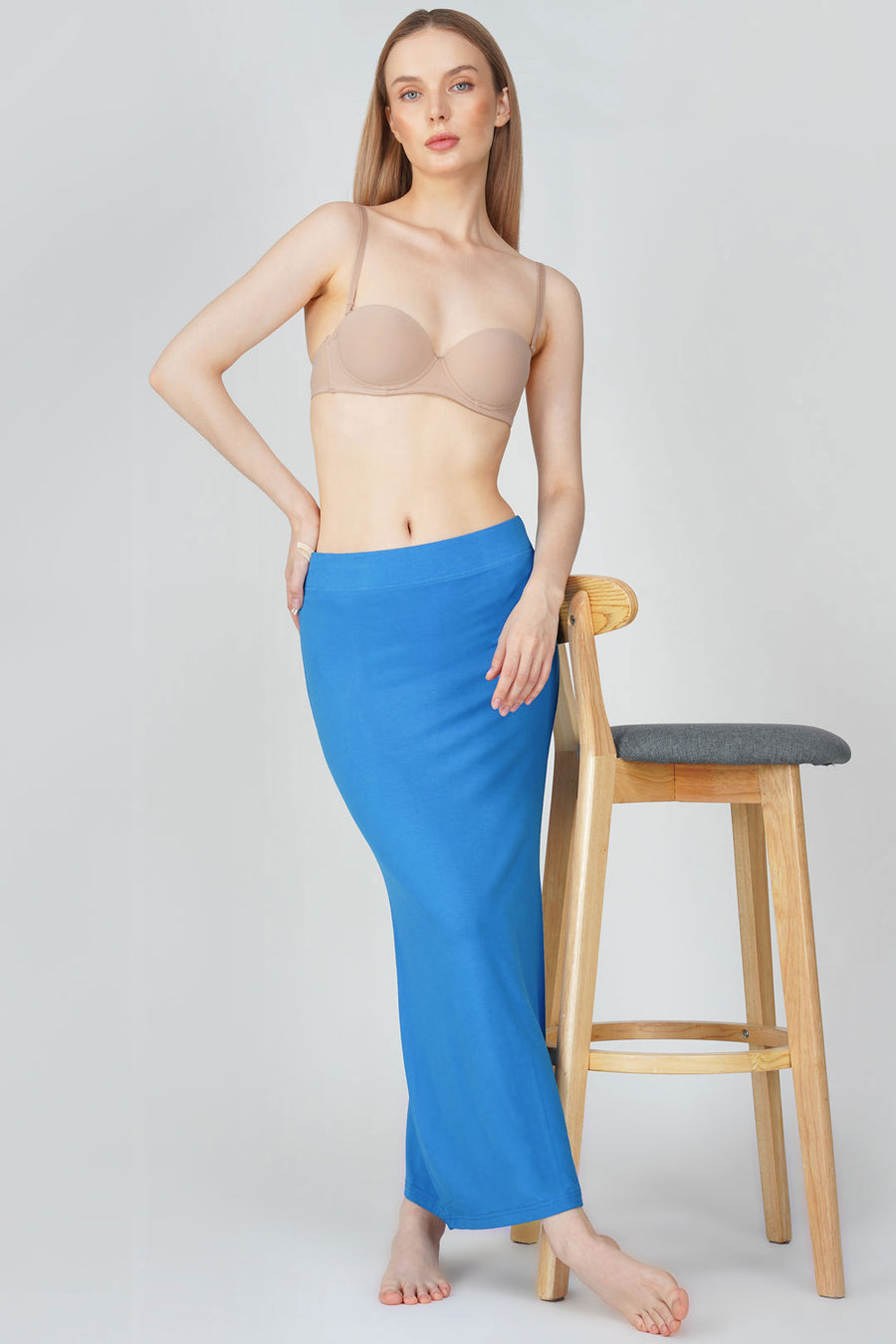 Everyday saree shapewear - Horizon Blue