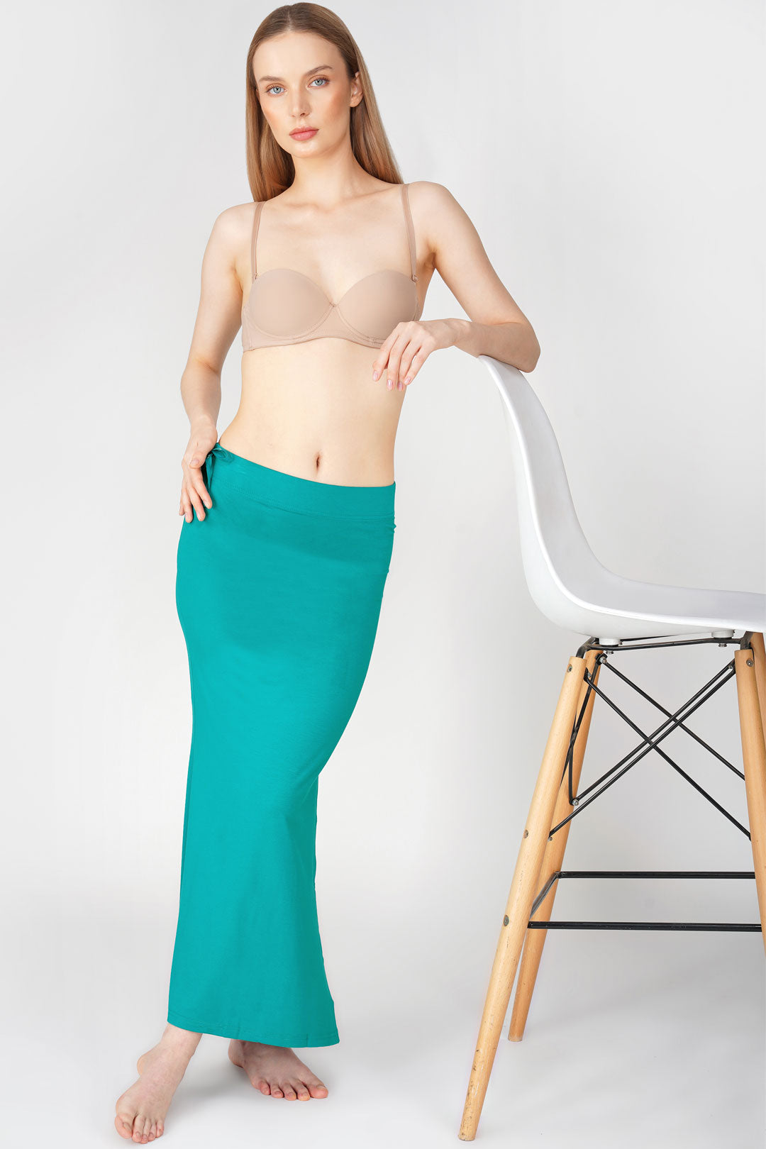 Everyday saree shapewear - Peacock Blue