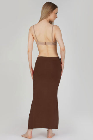 Everyday saree shapewear - Downtown Brown