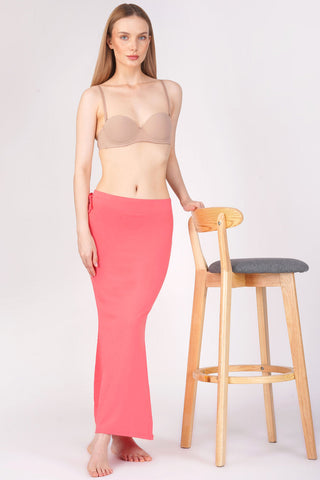Everyday saree shapewear - Sunkist pink