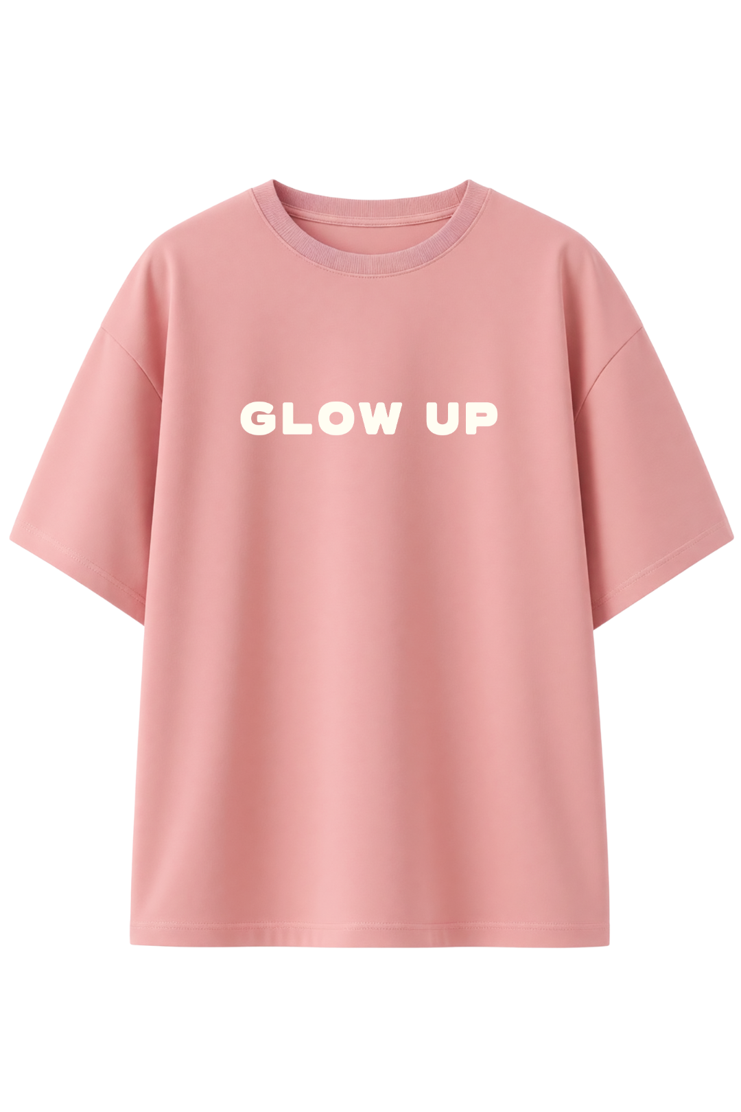 Cotton Oversized Tshirt - GLOW UP