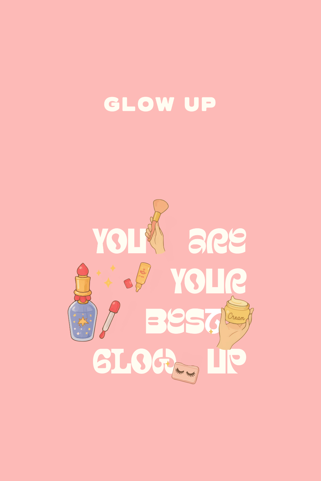 Cotton Oversized Tshirt - GLOW UP