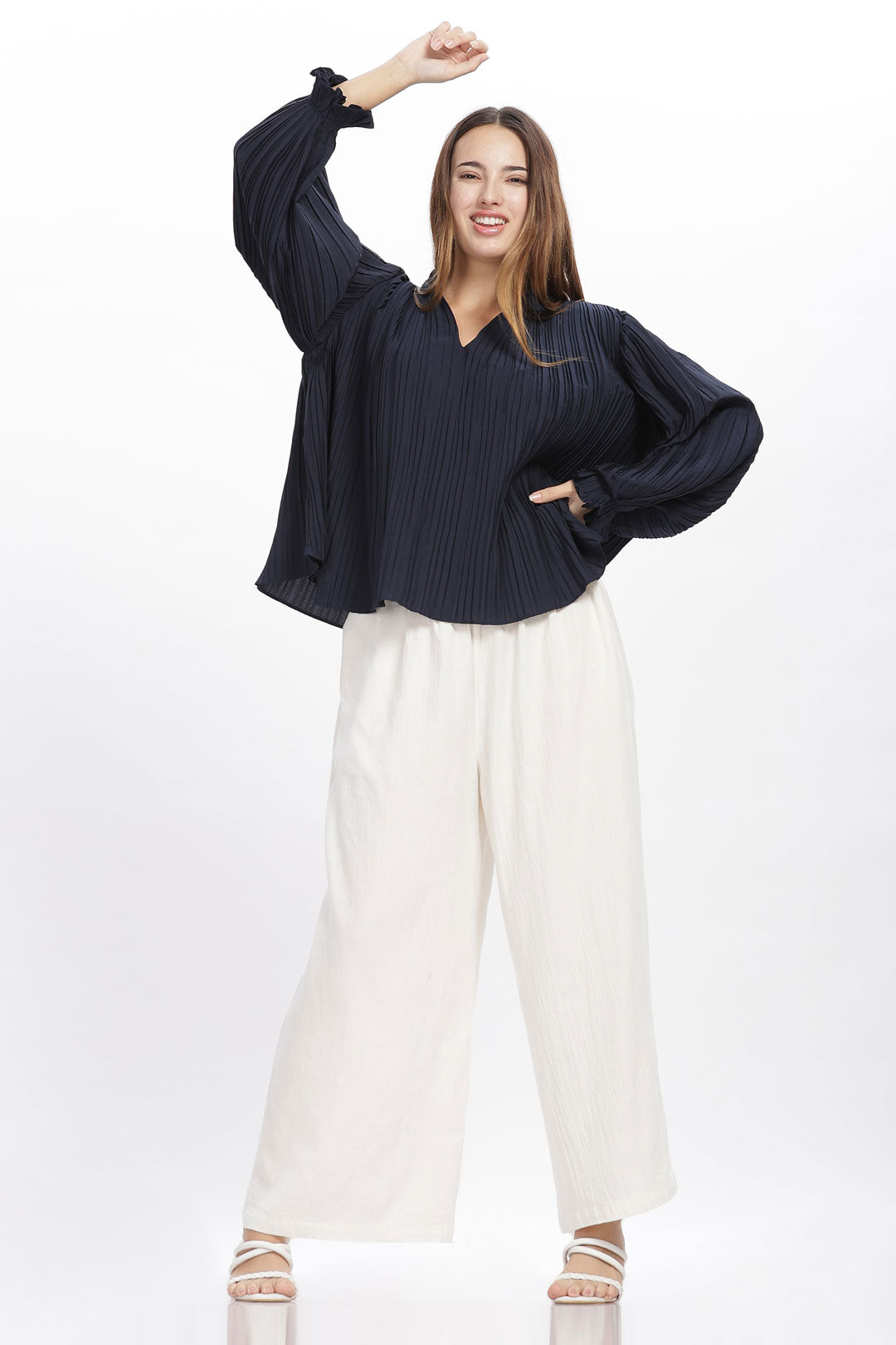 Timeless Pre-Pleated Top