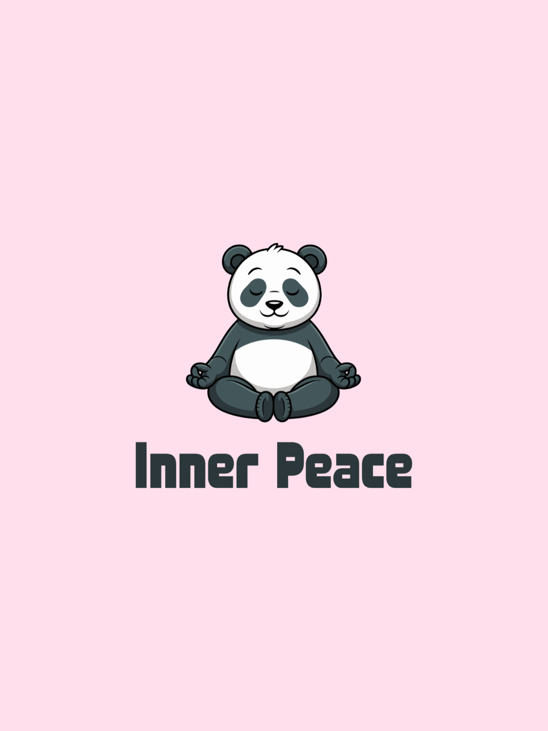 Cotton Relaxed fit Tshirt - Baby pink - Inner peace