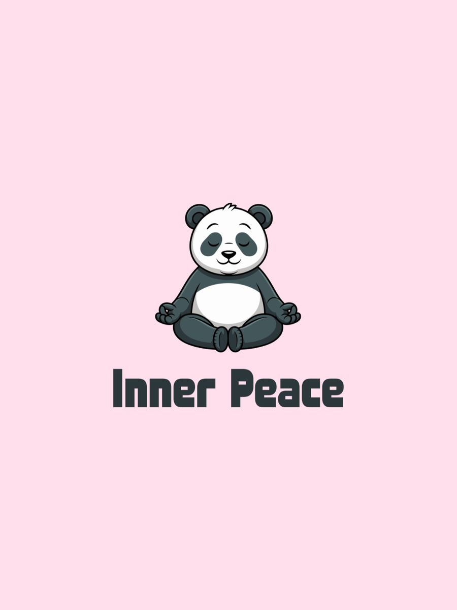 Cotton Relaxed fit Tshirt - Baby pink - Inner peace