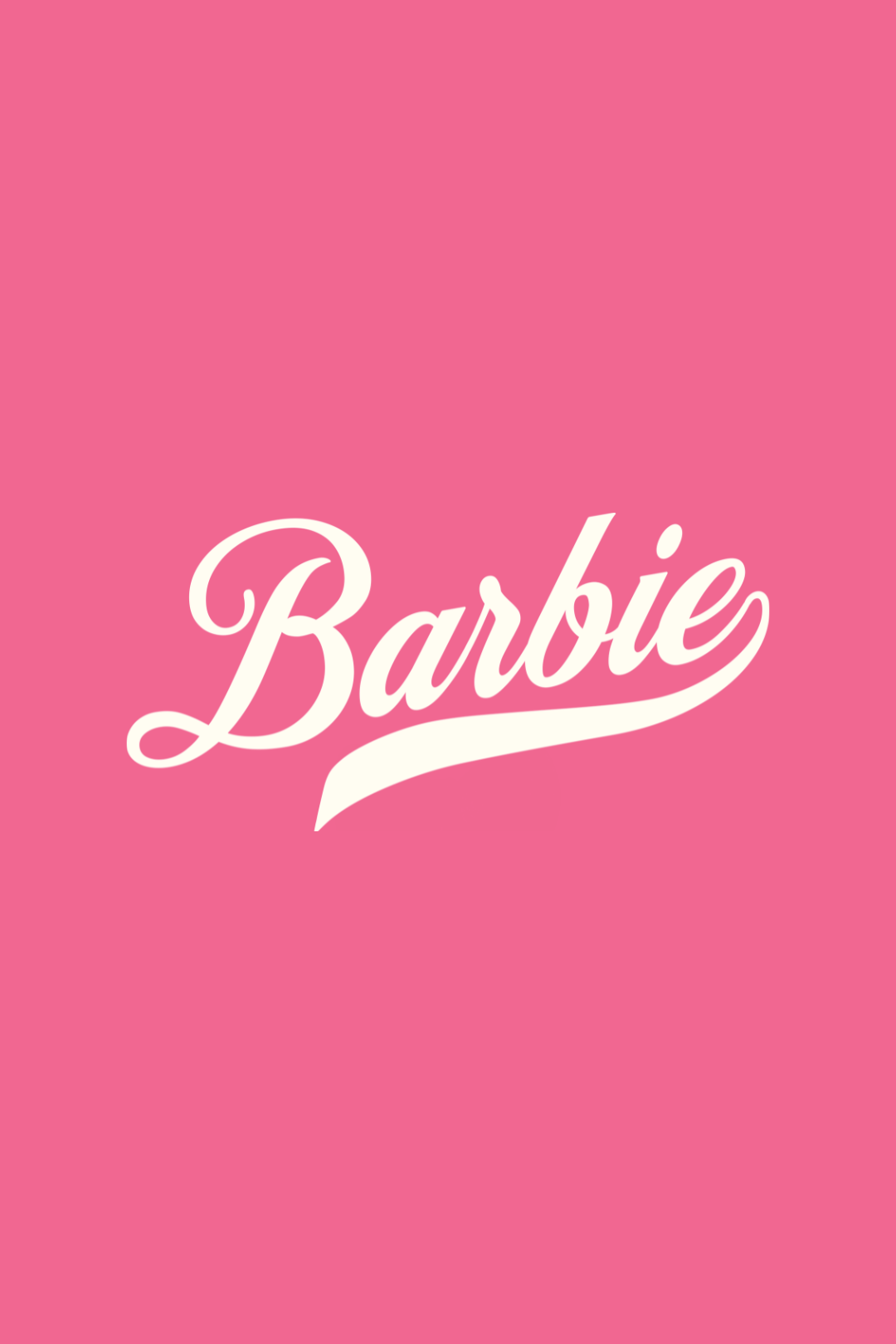Cotton Oversized Tshirt - Pink -BARBIE