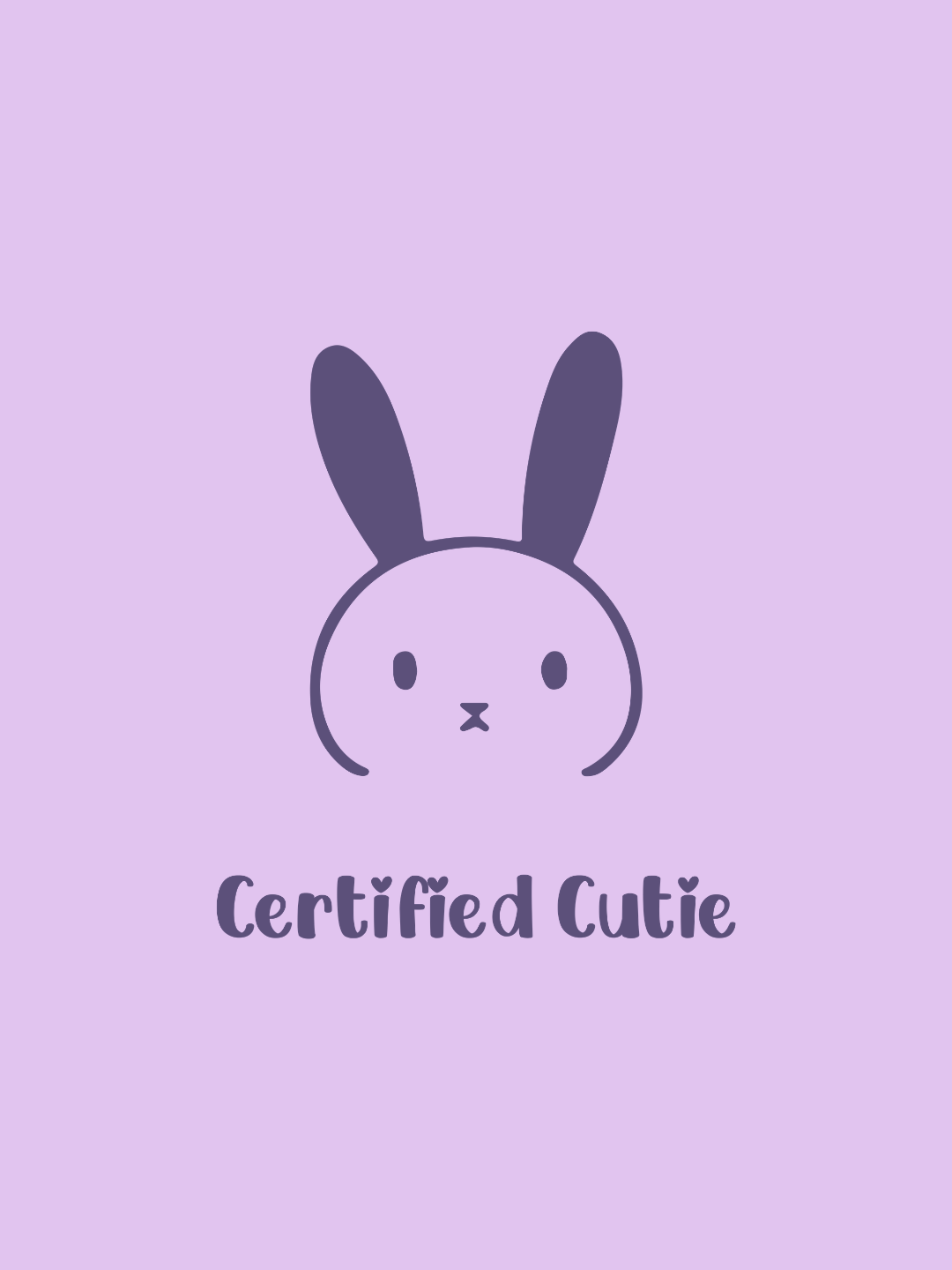 Cotton Relaxed fit Tshirt - Certified cutie energy