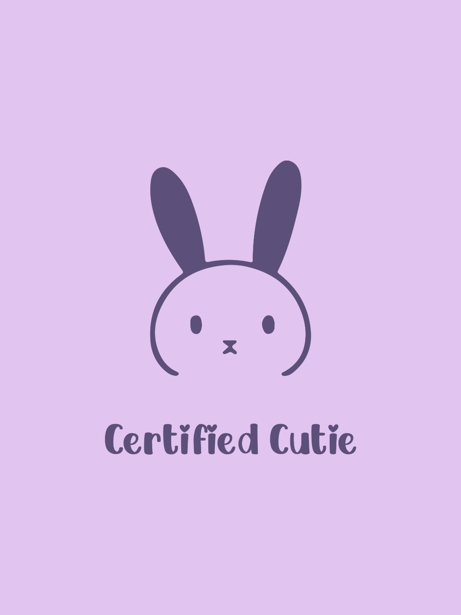 Cotton Relaxed fit Tshirt - Certified cutie energy