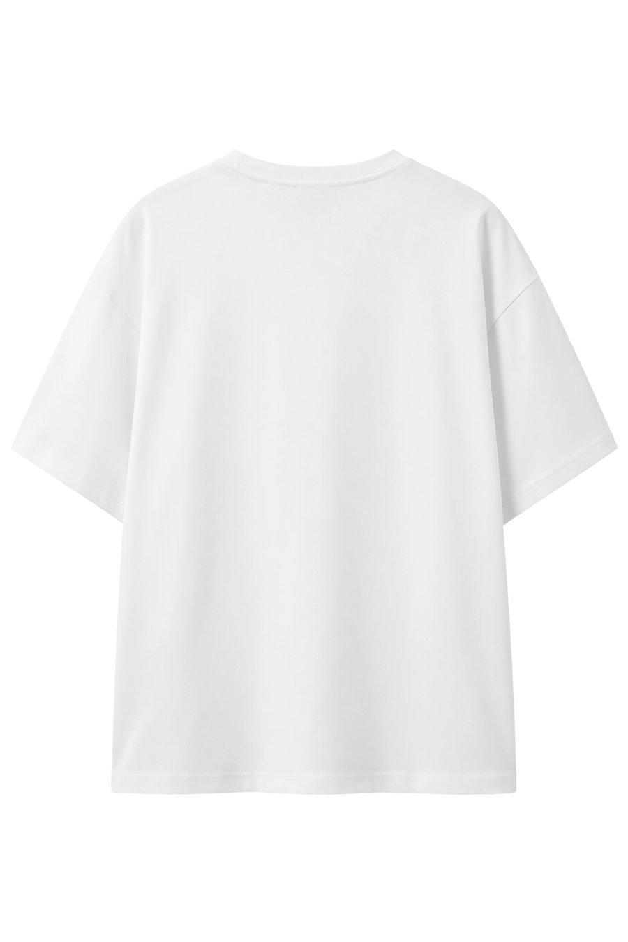Cotton Oversized Tshirt - White - UNBOTHERED