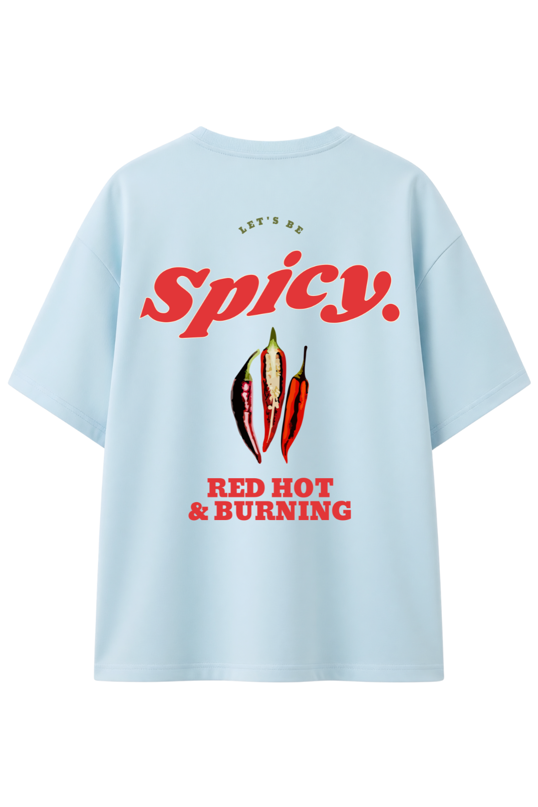 Cotton Oversized Tshirt - SPICY