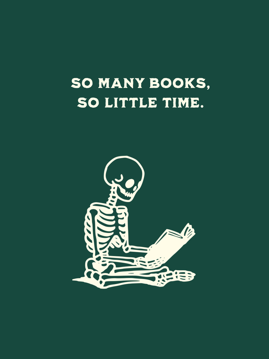 Cotton Relaxed fit Tshirt - So many books so little time