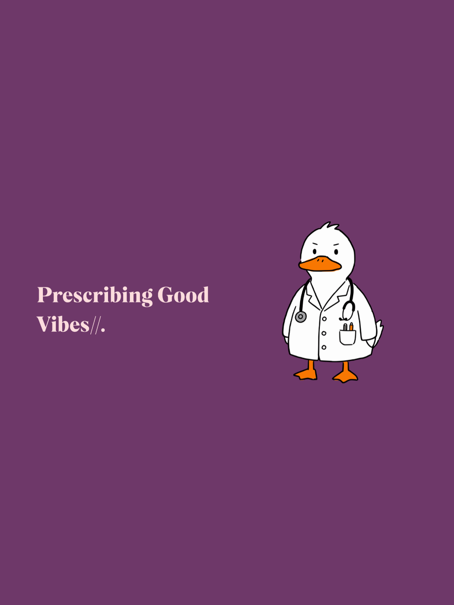Cotton Relaxed fit Tshirt - Prescribing good vibes