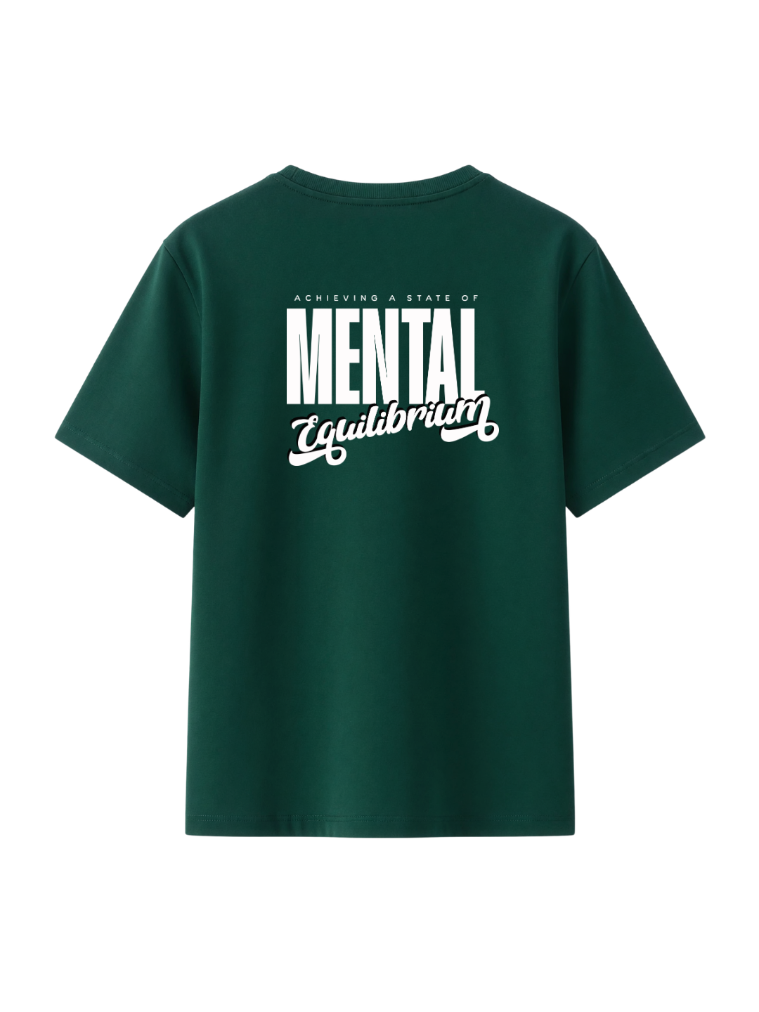 Cotton Relaxed fit Tshirt - Mental equilibrium