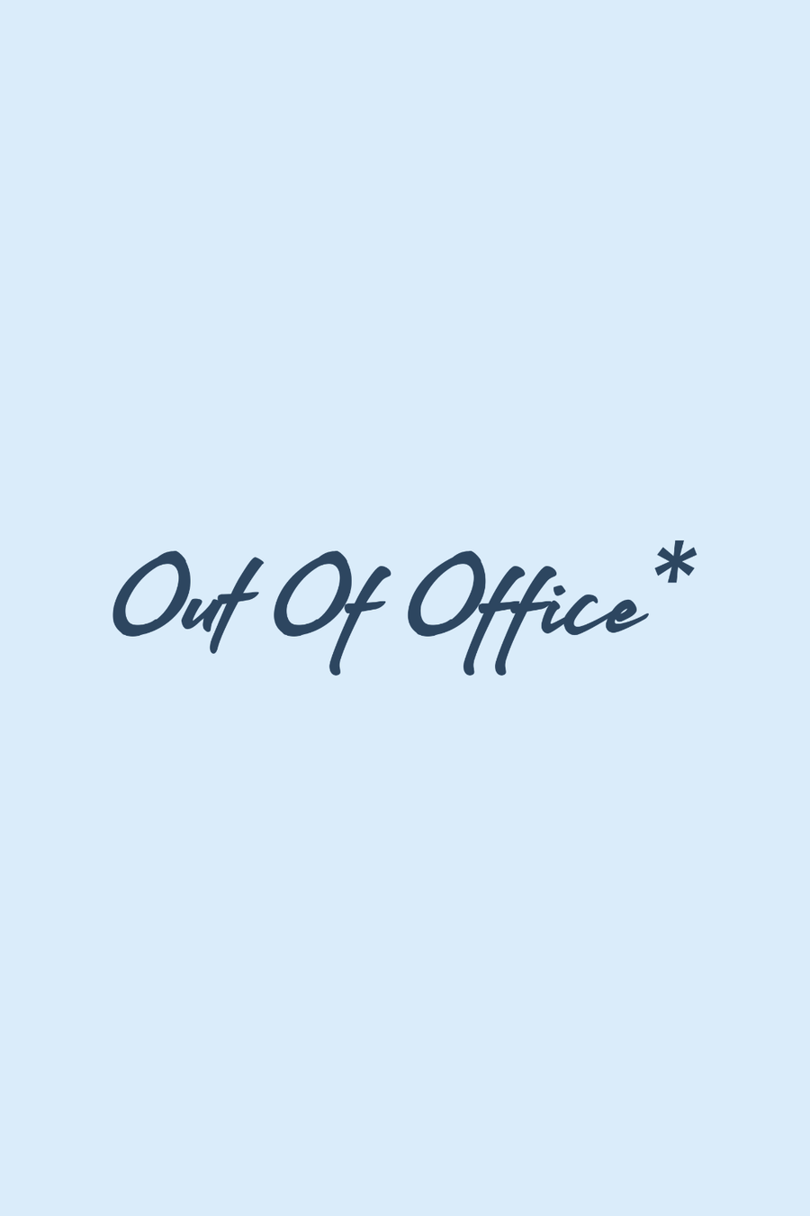 Cotton Relaxed fit Tshirt - Out of office